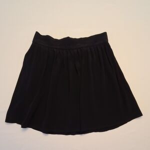 Garage Elegant Black A-Line Skirt
